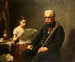 The grandfather receives bad news from the war - Nils Forsberg — artwork view