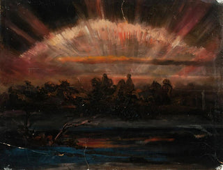 Sketch of Asgrdsreia - Nils Jakob Olsson Blommér — artwork view