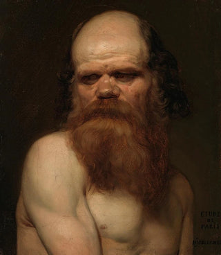 Nils Jakob Olsson Blommr - Bearded Man Modelsketch.webp