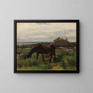 Un jade - Nils Kreuger — framed artwork on a wall