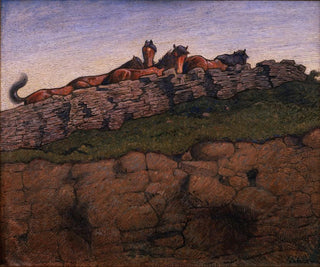 At the border - Nils Kreuger — artwork view