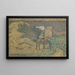 At the hayloft - Nils Kreuger — framed artwork on a wall