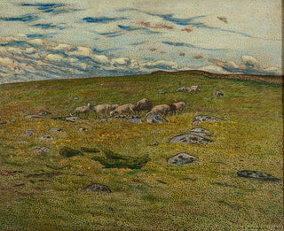 Sheep Grazing - Nils Kreuger — artwork view