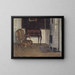 The princess's cabinet at Gripsholm Castle - Nils Kreuger — framed artwork on a wall