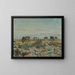 Horses grazing - Nils Kreuger — framed artwork on a wall