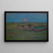 Moonrise on Earth - Nils Kreuger — framed artwork on a wall