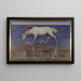 On a rocky floor - Nils Kreuger — framed artwork on a wall