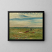 Sieste sur la terre - Nils Kreuger — framed artwork on a wall
