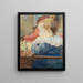 La fille de l'artiste - Nils Kreuger — framed artwork on a wall