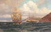 Ships at Sea - Nils Severin Lynge Hansteen — artwork view
