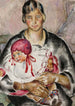 Mother with a Child - Nina Aleksandrowicz — artwork view