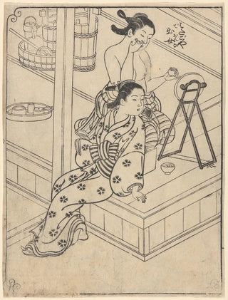 Nishikawa Sukenobu - The Toilet.webp
