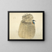Silence - Nishimura Goun — framed artwork on a wall