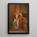 La Présentation de la Vierge au Temple - Nélie Jacquemart — framed artwork on a wall