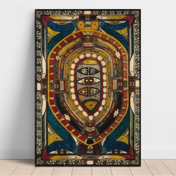 Reproduction of the painting Noga-Ei Painting; C'est le plus grand village du monde; Villerville - Adolf Wölfli