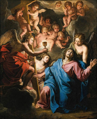 Nol Coypel - Christ At Prayer On The Mount Of Olives.webp