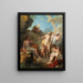 The Judgment of Paris - Noël Nicolas Coypel — framed artwork on a wall