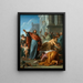 Les miracles de saint Jacques le Majeur - Noël Nicolas Coypel — framed artwork on a wall