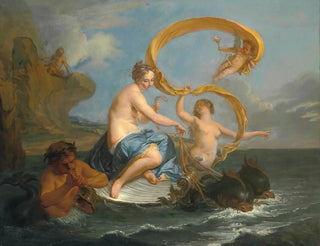 The Triumph of Galatea - Noël Nicolas Coypel — artwork view