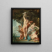 Venus and Her Companions - Noël Nicolas Coypel — framed artwork on a wall