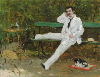 In the Garden - Norbert Goeneutte — artwork view