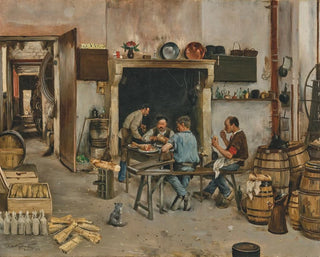 The Workers' Meal - Norbert Goeneutte — artwork view