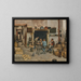 The Workers' Meal - Norbert Goeneutte — framed artwork on a wall