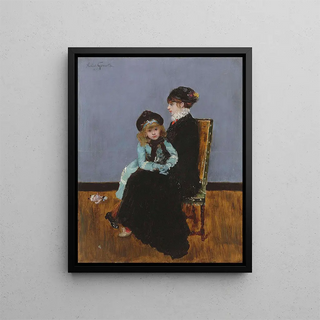 Norbert Goeneutte - Lelegance Mre et fille.webp