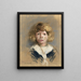 Portrait of Pierre Gurard - Norbert Goeneutte — framed artwork on a wall