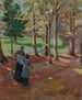 Autumn Painting - Norman Garstin — artwork view