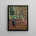 Autumn Painting - Norman Garstin — framed artwork on a wall