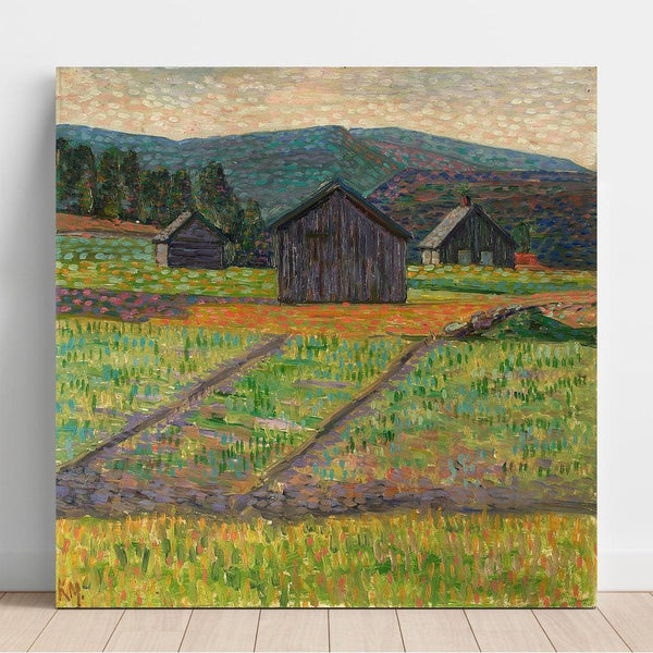 Reproduction of the painting Norra Maastik - Konrad Mägi