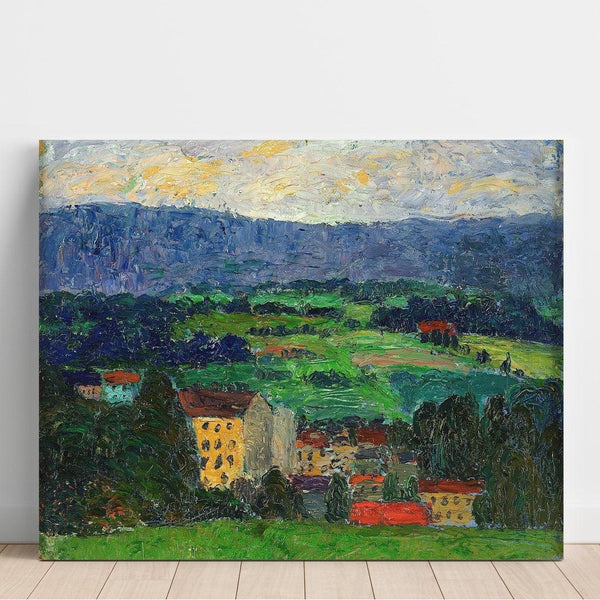 Reproduction of the painting Norra Maastik (between 1908 and 1910) - Konrad Mägi