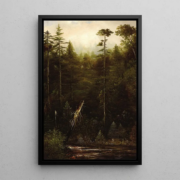 California Landscape Painting - Norton Bush — framed artwork on a wall