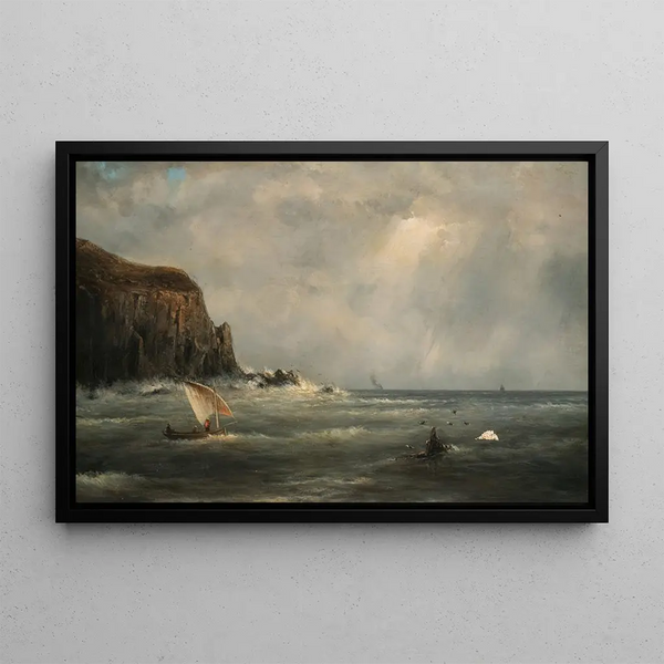 f the coast of Peru - Norton Bush — framed artwork on a wall