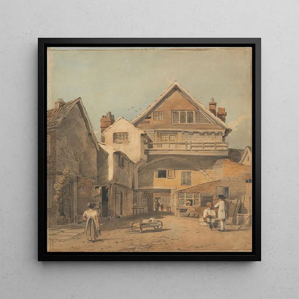 Norwich Painting - John Varley — framed artwork on a wall