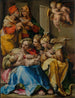 the Holy Family with Saint Anne, Saint Catherine of Alexandria, and Saint Mary Magdalene - Nosadella Giovanni Francesco Bezzi — artwork view