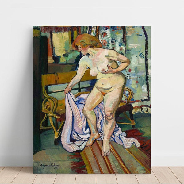 Reproduction of the painting Nude Painting with Drapery - Suzanne Valadon