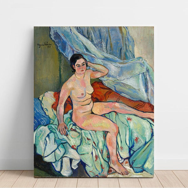 Reproduction of the painting Nude Sitting on the Edge of a Bed - Suzanne Valadon