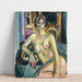 Reproduction of the painting Nude painting, sitting on the couch - Edvard Munch