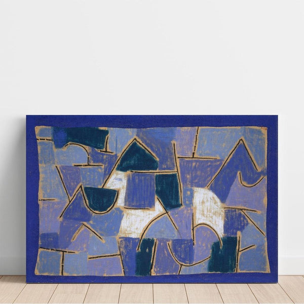 Reproduction of the painting Night blue painting - Paul Klee