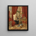 Latté - Numa Marzocchi de Bellucci — framed artwork on a wall