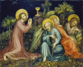 L'Agony in the Garden - Master of Nuremberg of the Virgin Altarpiece — artwork view