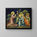 L'Agony in the Garden - Master of Nuremberg of the Virgin Altarpiece — framed artwork on a wall