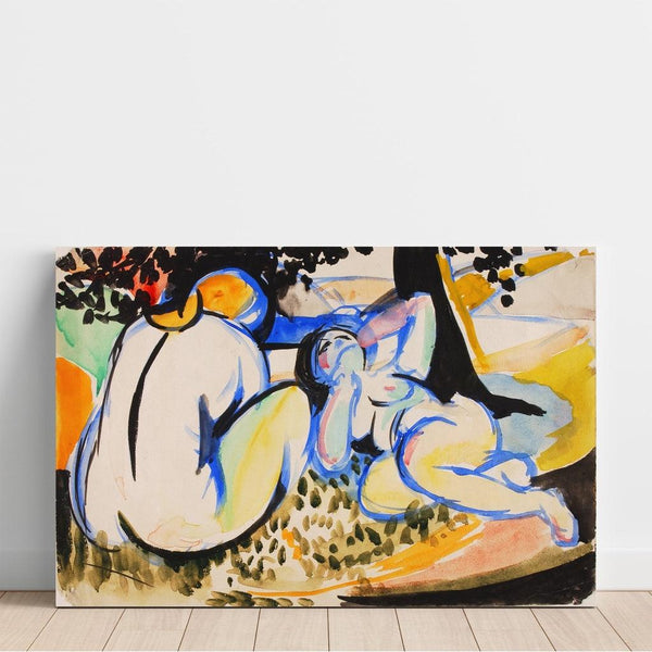 Reproduction of the painting Nude Painting - Henry Lyman Sayen