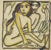 Nude of a seated couple - Christian Rohlfs — artwork view