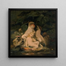 Nymphs - Nils Jakob Olsson Blommr — framed artwork on a wall