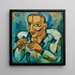 O Rata - Amadeo de SouzaCardoso — framed artwork on a wall