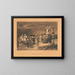 Christ on the Calvary - O. Judd Co. — framed artwork on a wall