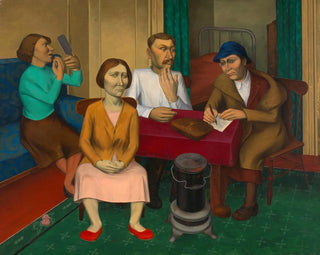 Relief painting blues - O. Louis Guglielmi — artwork view